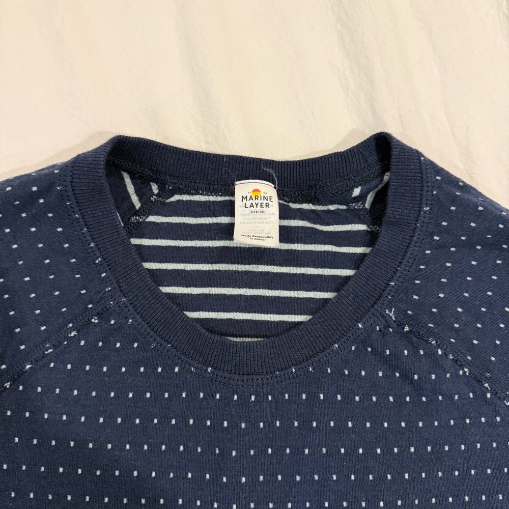 Marine Layer Juno Reversible Raglan Long Sleeve